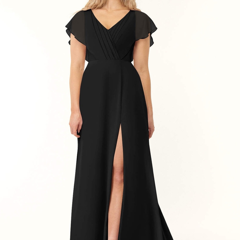 Azazie Rylee Bridesmaids Dress with Front Slit